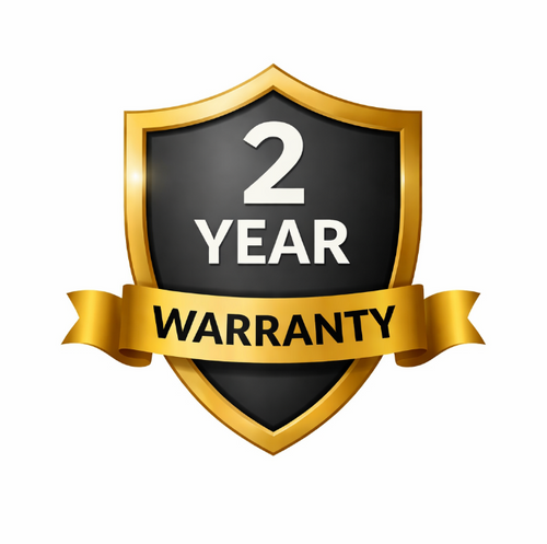 2 Years Warranty